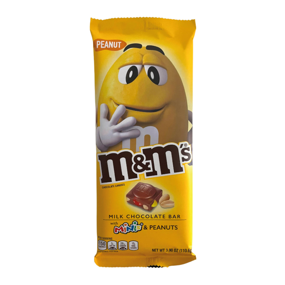 M&M'S Peanut & Minis Milchschokoladenriegel 110,6g