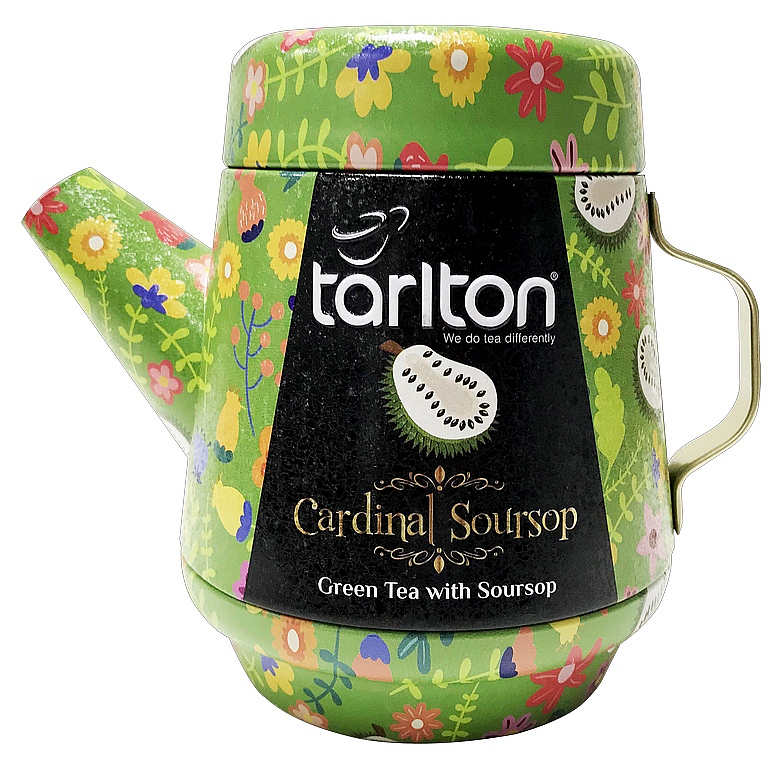 Grüner Tee von Tarlton - Cardinal Soursop grüner loser Tee 100g