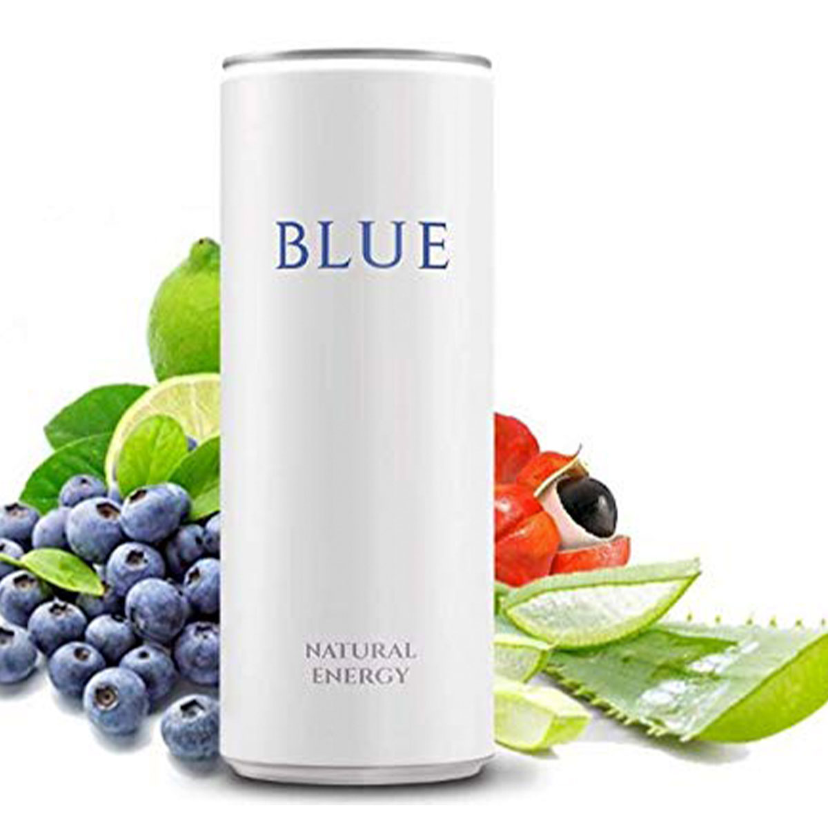 BLUE Natural Energy – die 100% natürliche BIO & VEGAN Erfrischung mit Koffein 0,25l