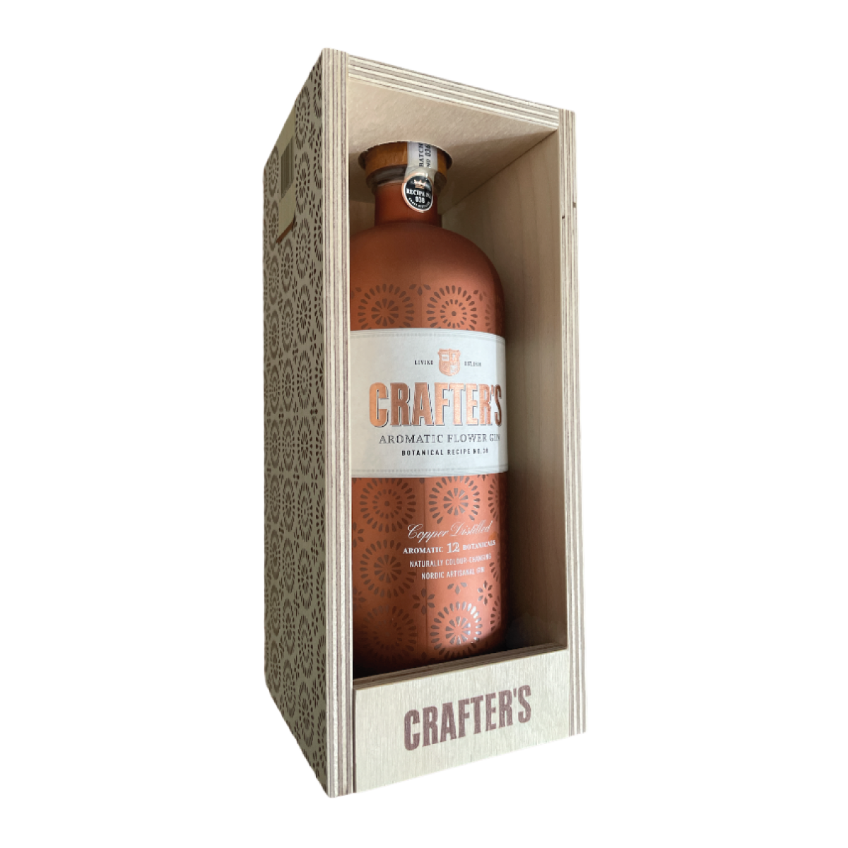 Crafter`s Flower Gin, 44,3% Vol. 0,7l mit Geschenkverpackung Crafter`s Flower Gin, 44,3% Vol. 0,7l mit Geschenkverpackung