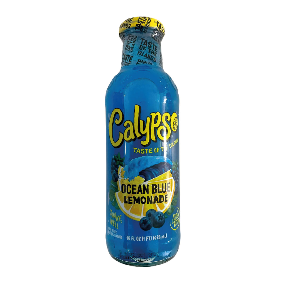 Calypso - Ocean Blue Lemonade, Glasflasche 473 ml