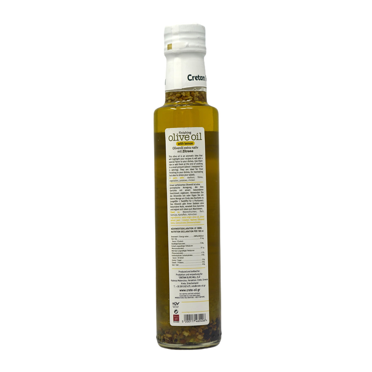 Cretan Olivenöl Limone 250ml Cretan Olivenöl Limone 250ml