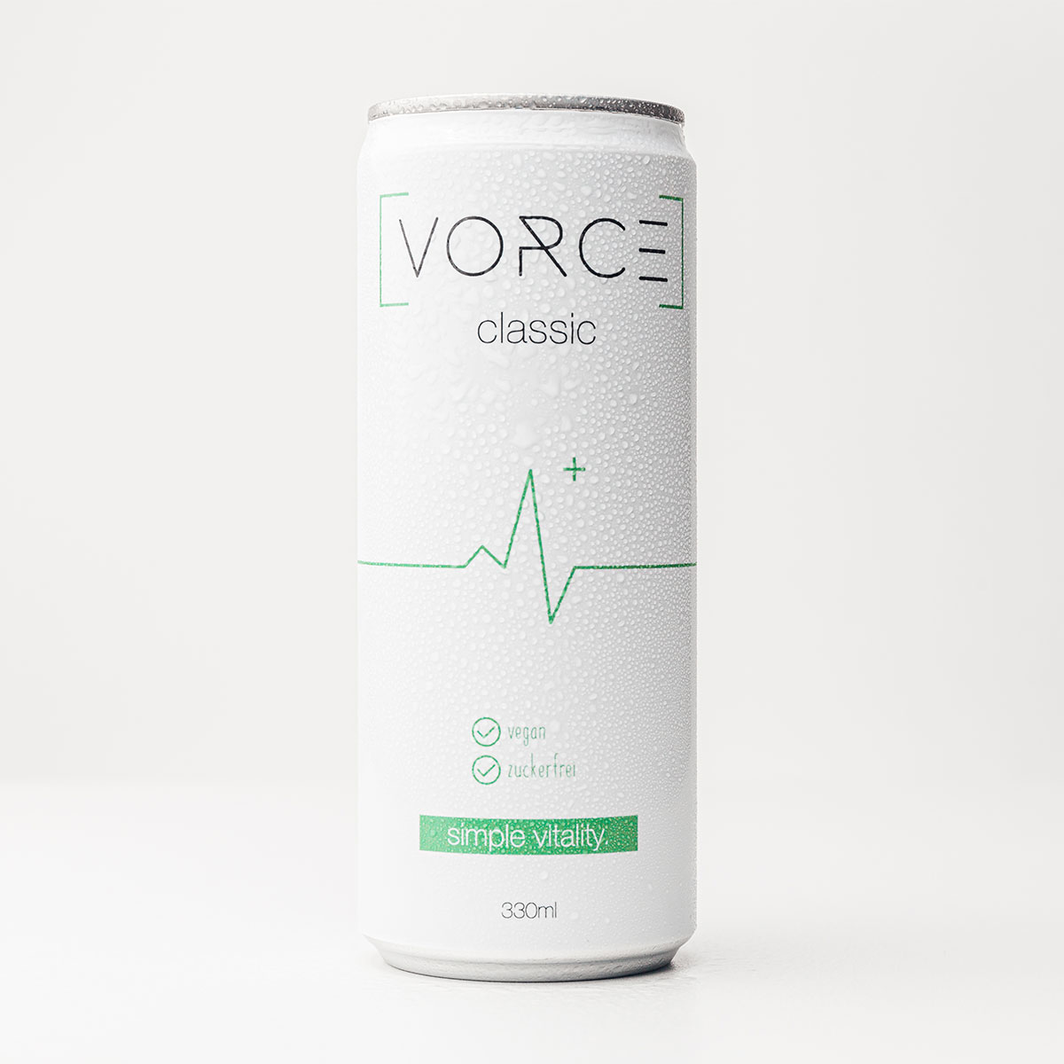 Veganer & Zuckerfreier Energy Drink - Vorce Classic 0,33l