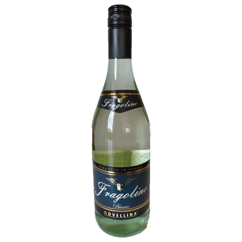 Fruchtwein Fragolino Bianco Novellina 0,75l. - Erdbeerwein bianco