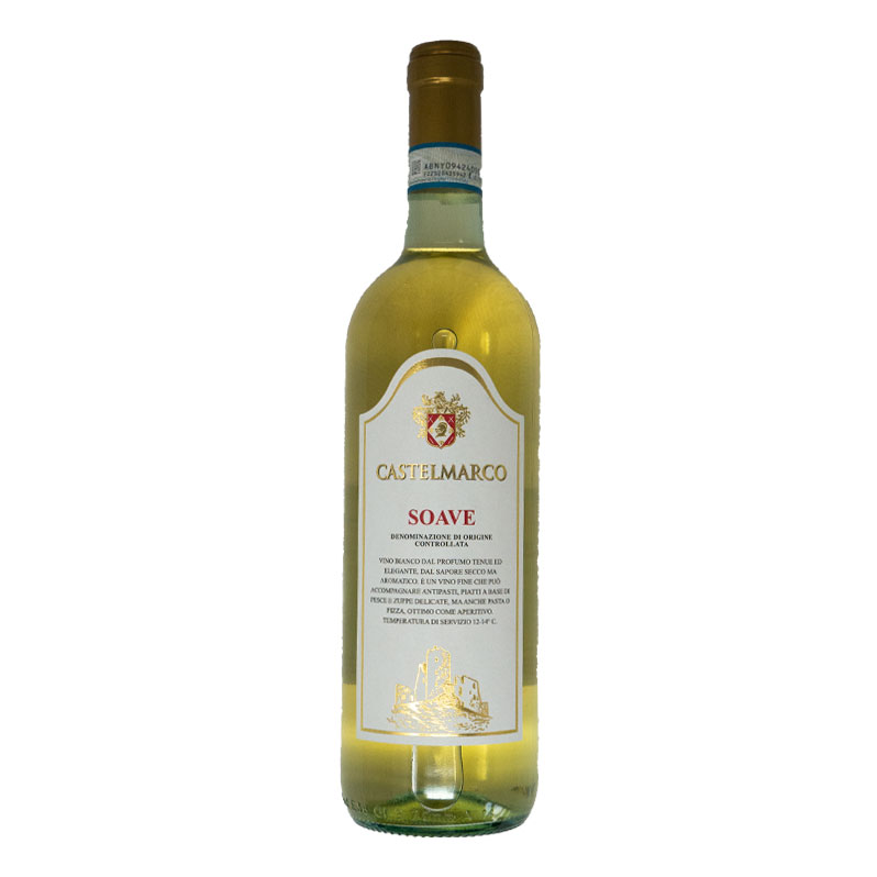Soave Castelmarco Weißwein trocken aus Italien 0,75 Ltr.
