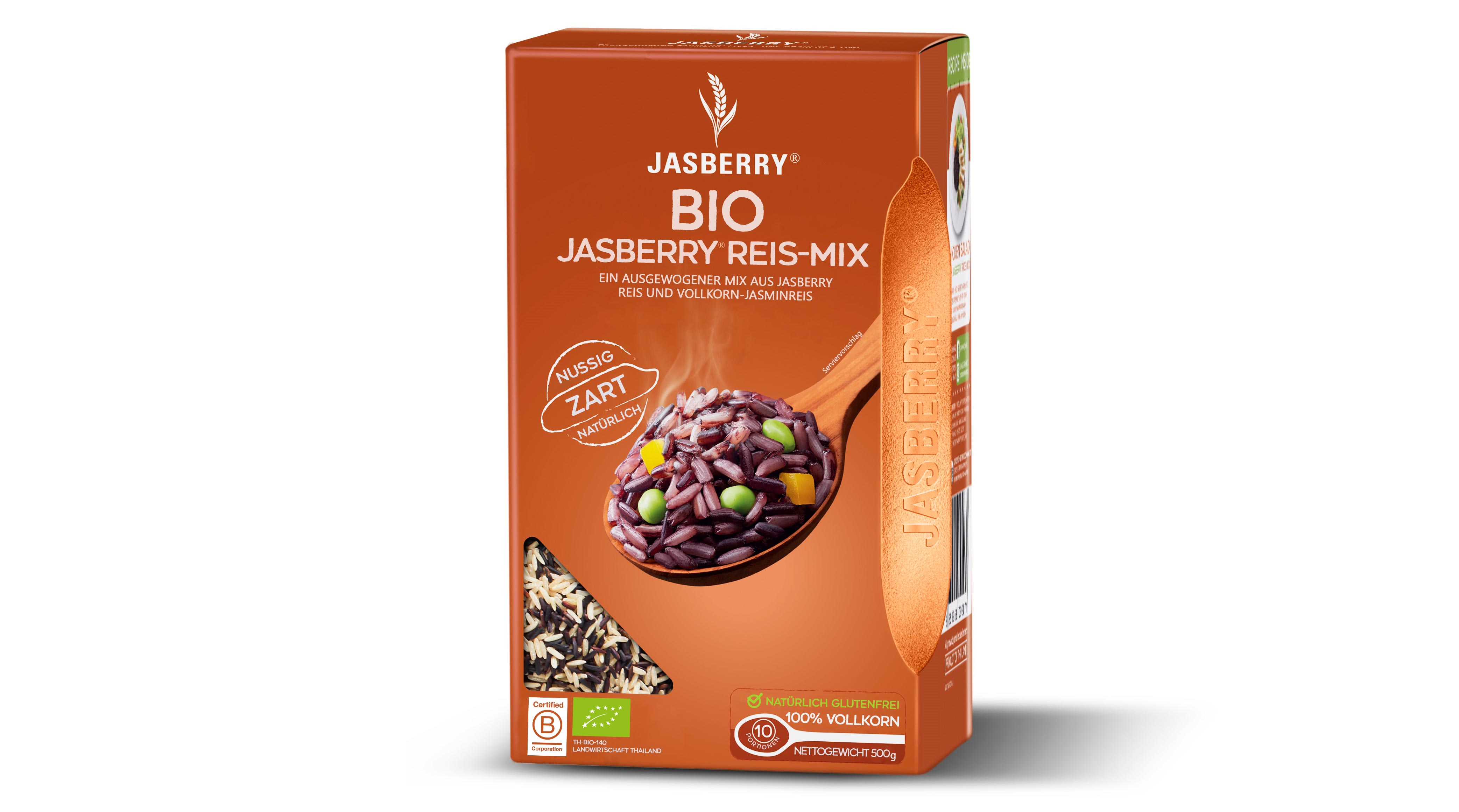 Vollkorn Reis Jasmin Reis Mix BIO - Jasberry 500g