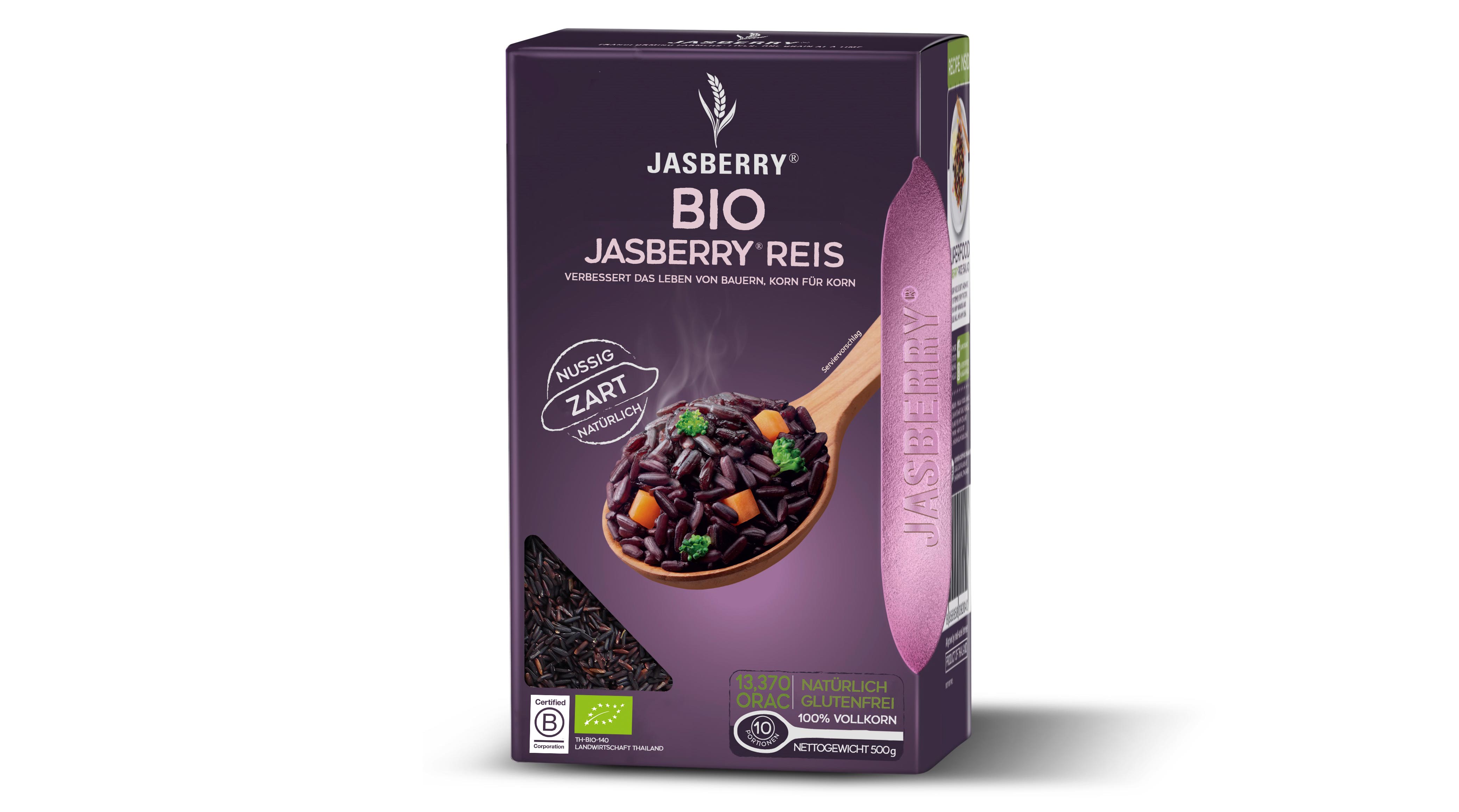 Vollkorn Reis - BIO - Jasberry 500g