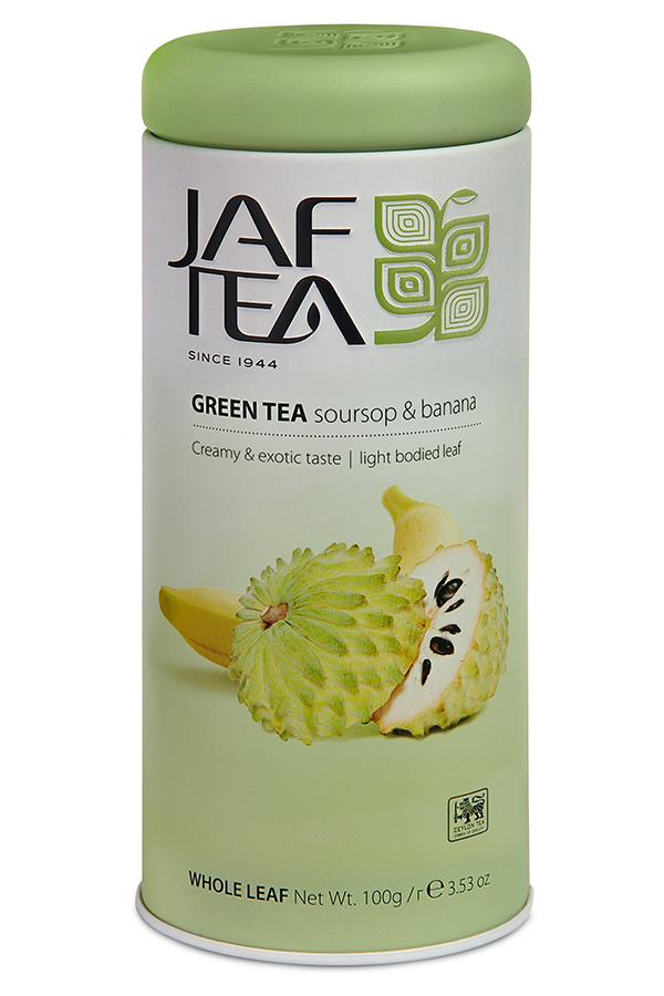 Jaf Tea Banane mit Soursop - grüner loser Tee 100g