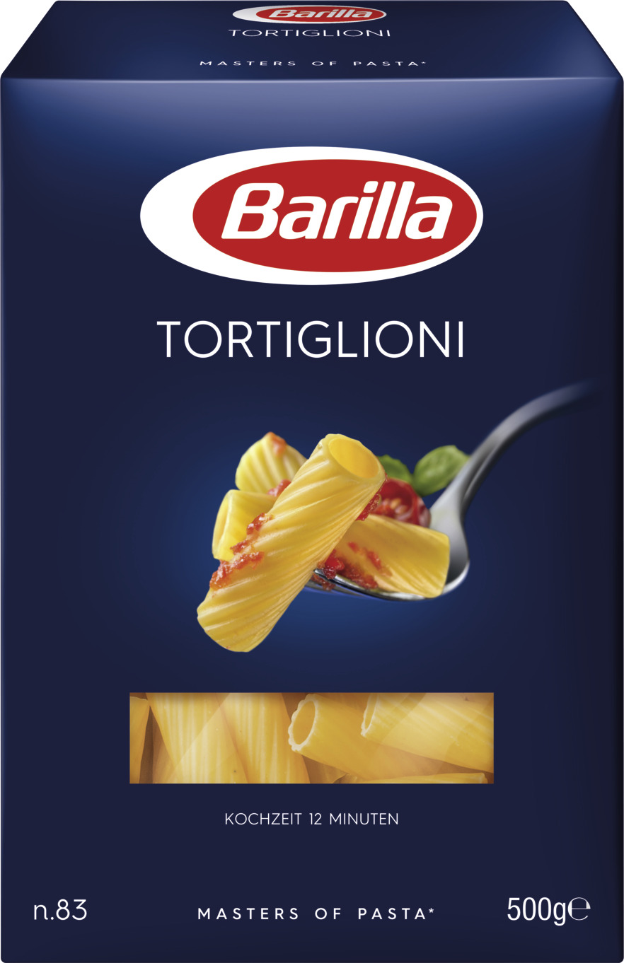 Barilla - Tortiglioni Nudeln 500g