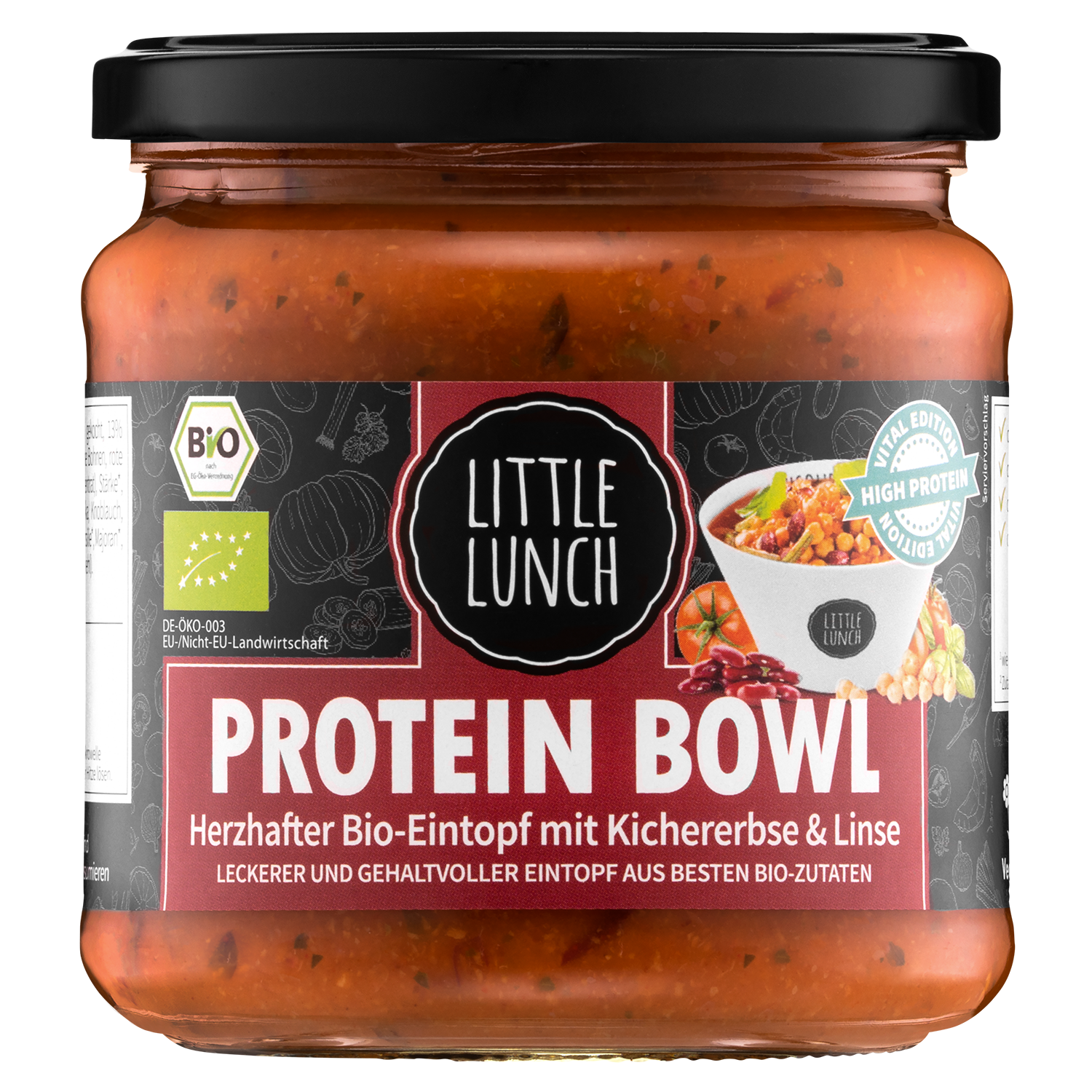 Little Lunch Bio "Protein Bowl" Linse & Erbse 350ml