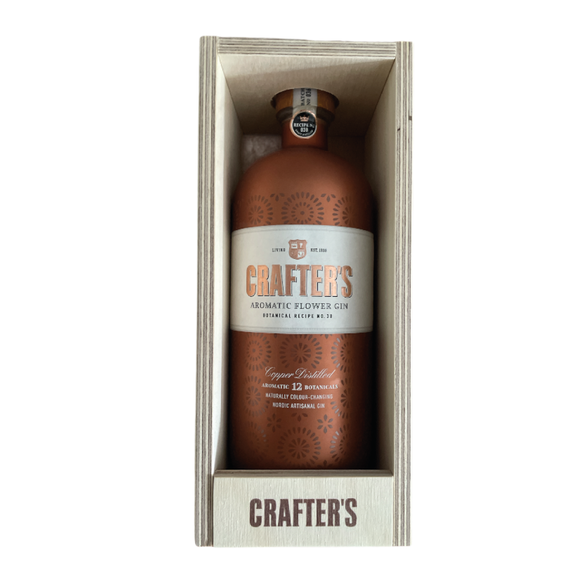 Crafter`s Flower Gin, 44,3% Vol. 0,7l mit Geschenkverpackung Crafter`s Flower Gin, 44,3% Vol. 0,7l mit Geschenkverpackung