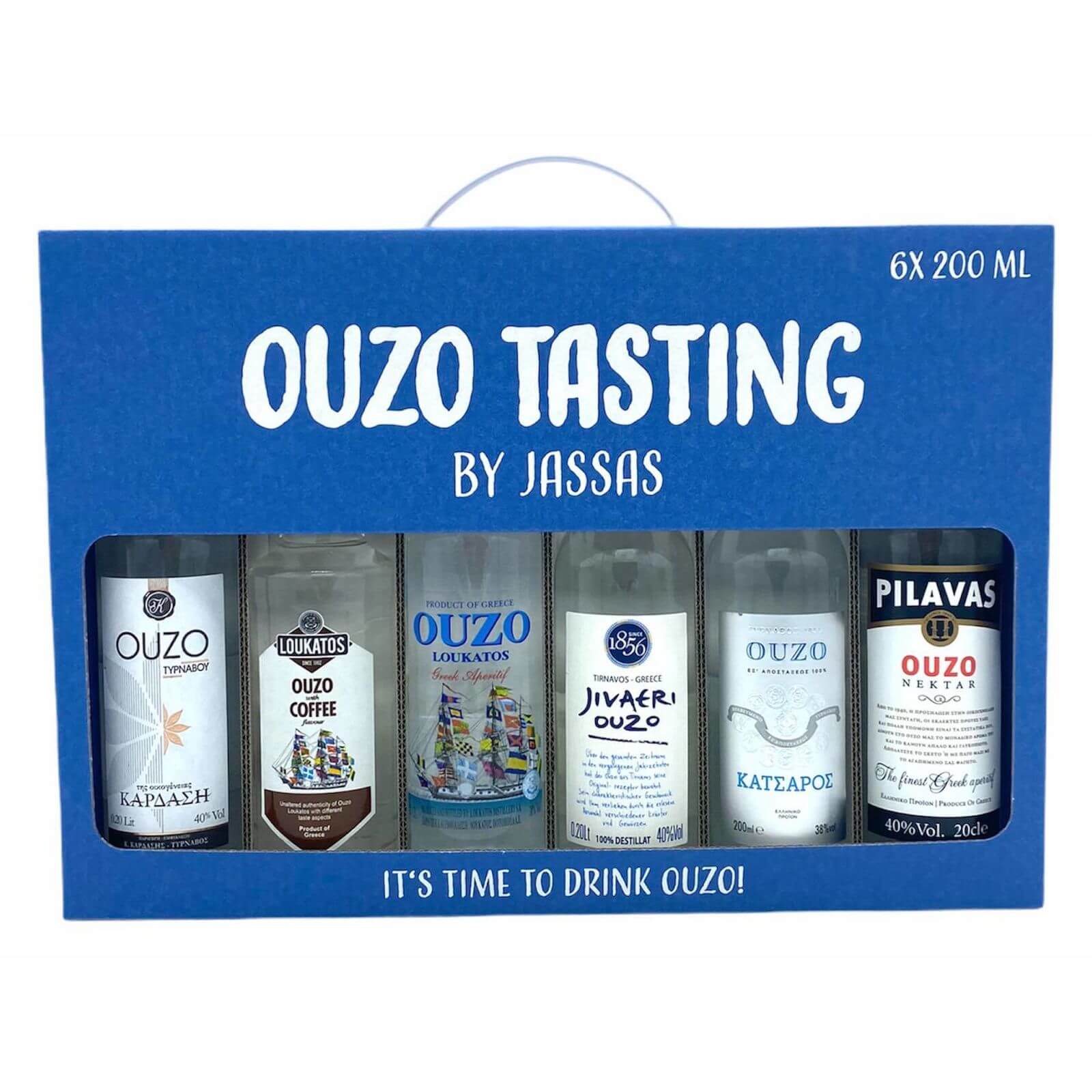 Ouzo Tasting by Jassas 6x 200ml