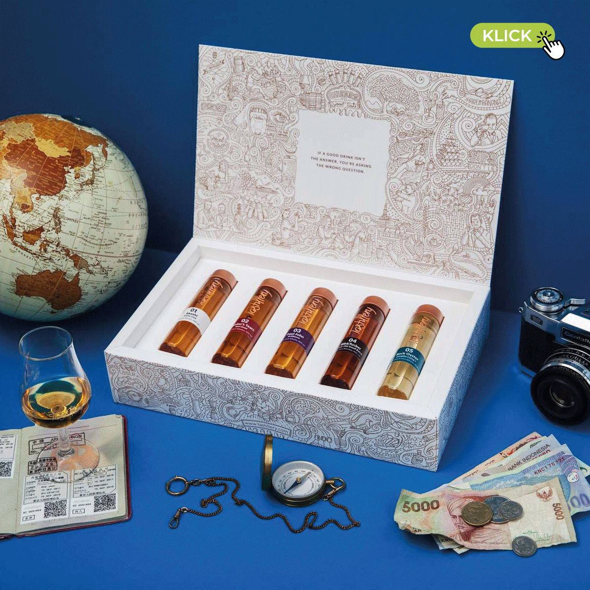 Whisky Weltreise Whisky Probierset - Tastillery Whisky Weltreise Whisky Probierset - Tastillery