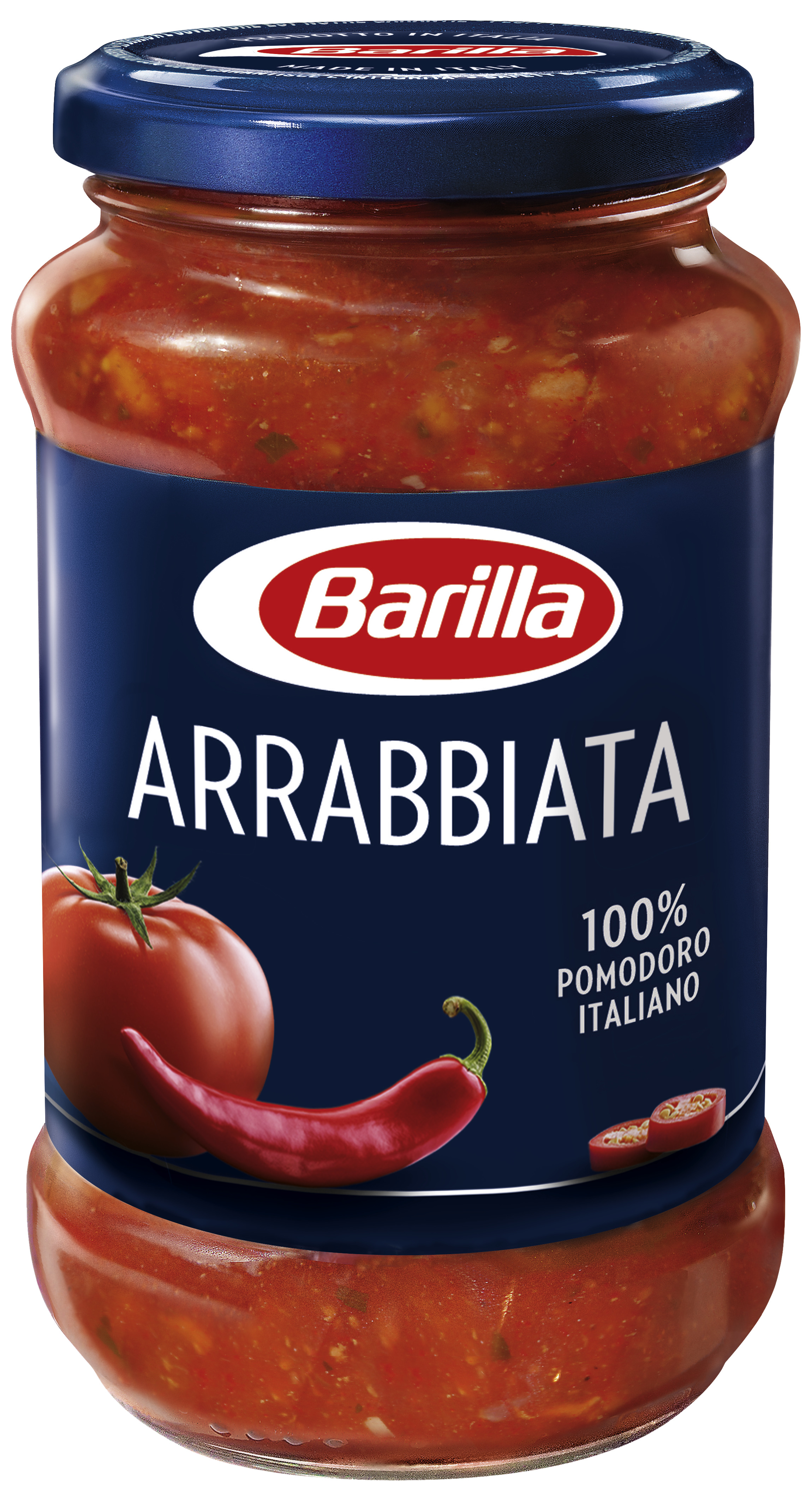 Barilla Pastasauce Arrabbiata - Tomatensauce mit Chilischoten 400g