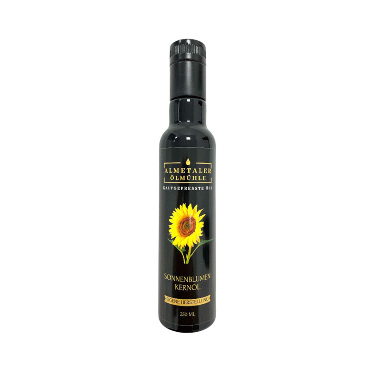 Sonnenblumenöl - 100% kaltgepresstes Sonnenblumenöl in Miron Violettglas 250ml