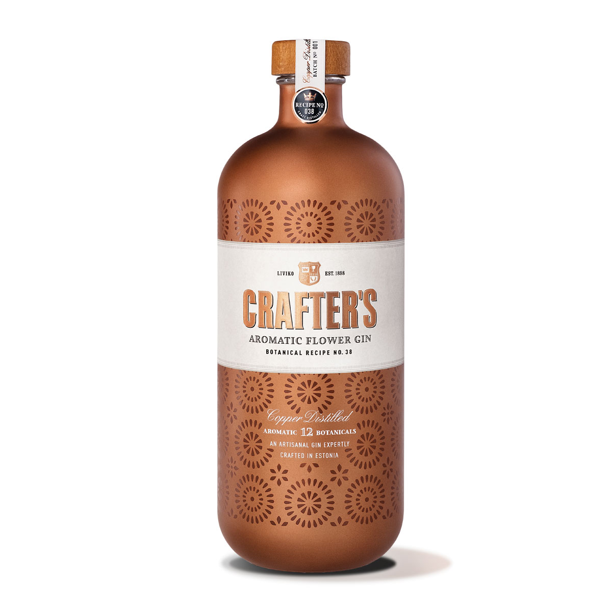 Crafter`s Flower Gin, 44,3% Vol. 0,7l