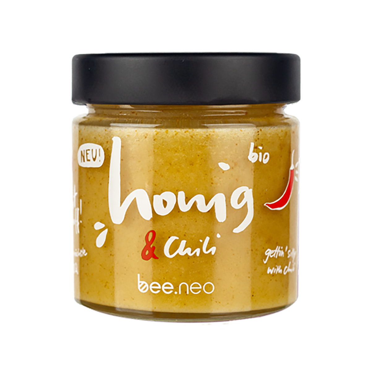 Honig mit  Chili - mehr als Brotaufstrich - bee.neo 230g