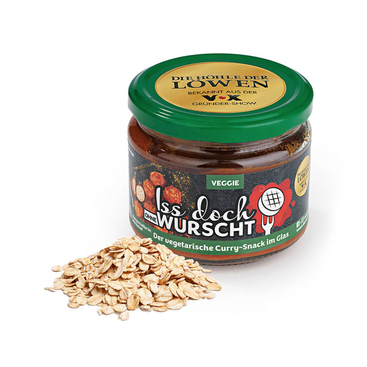 Currywurst-Snack Veggie - Iss Doch Wurscht, 250g