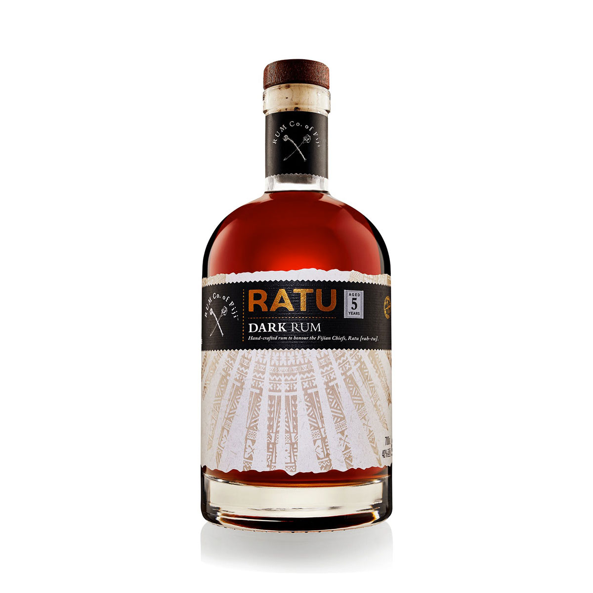 Dark Fiji Rum, Ratu 0,7l - 40% Vol.