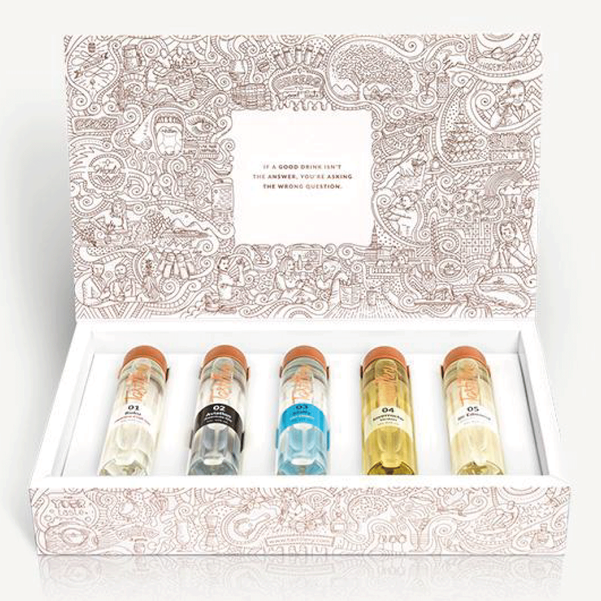 Gin Weltreise Gin Probierset - Tastillery Gin Weltreise Gin Probierset - Tastillery