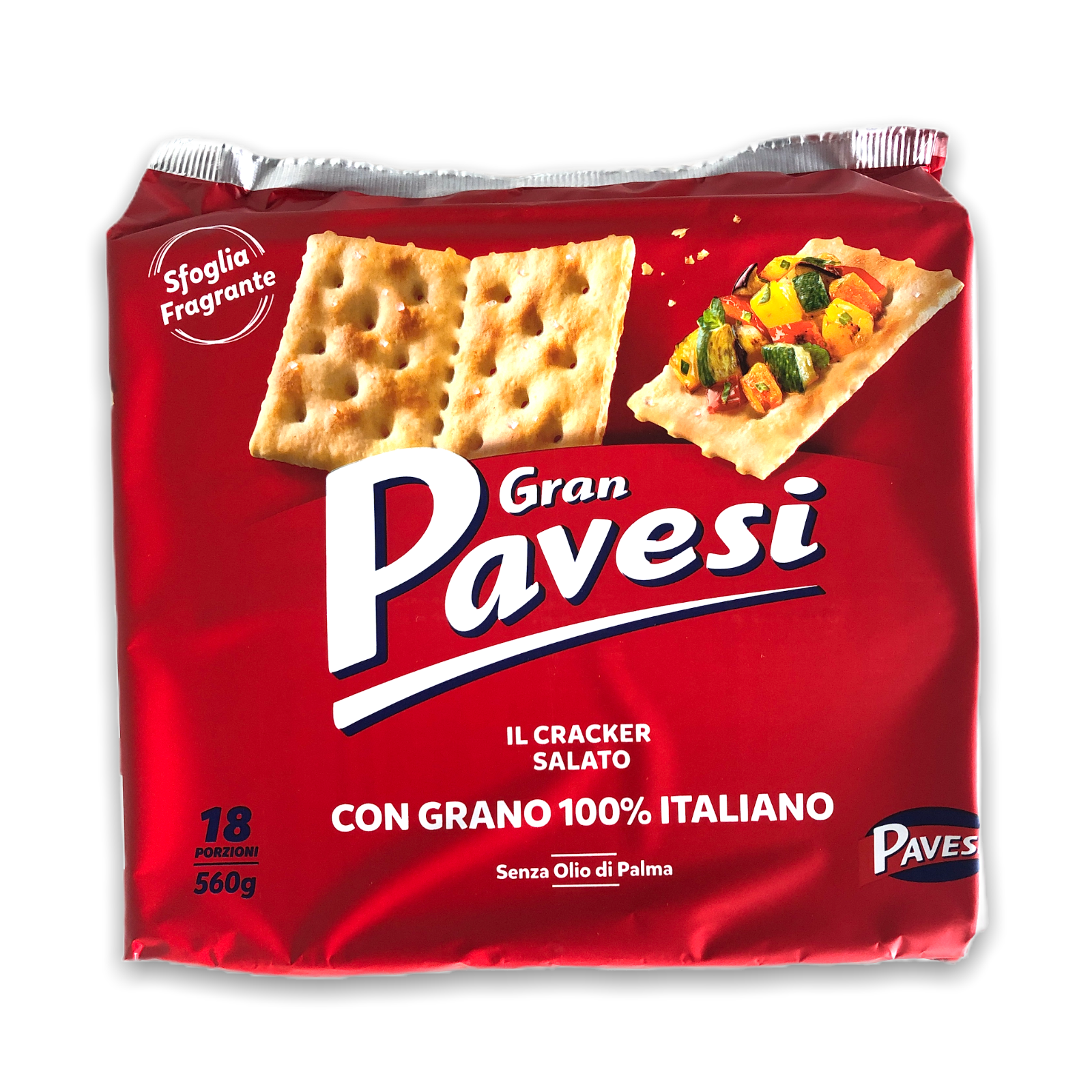 Salziger Cracker 560g - Gran Pavesi