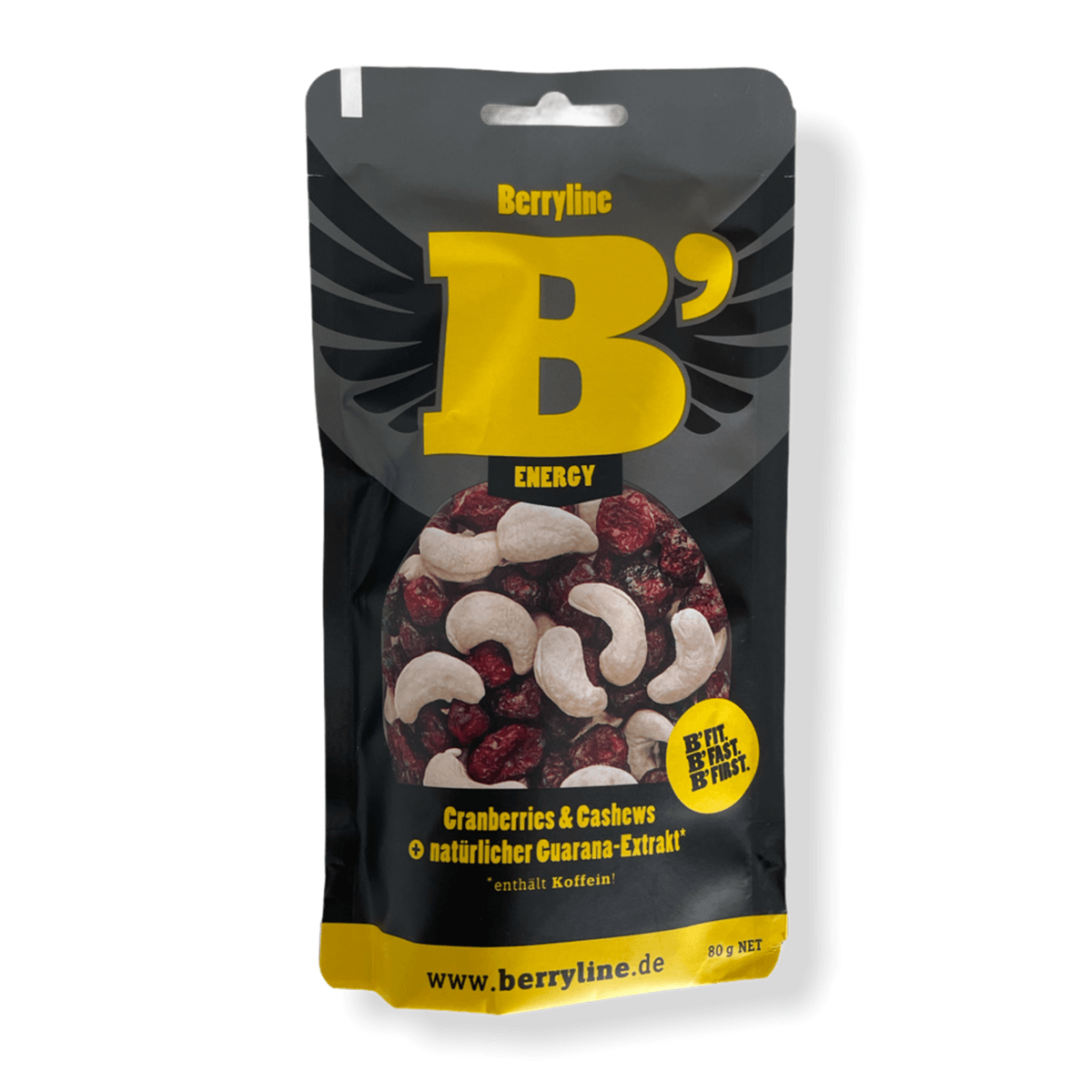 Vegane Premium Nussmischung in Bioqualität - Berryline B´Energy