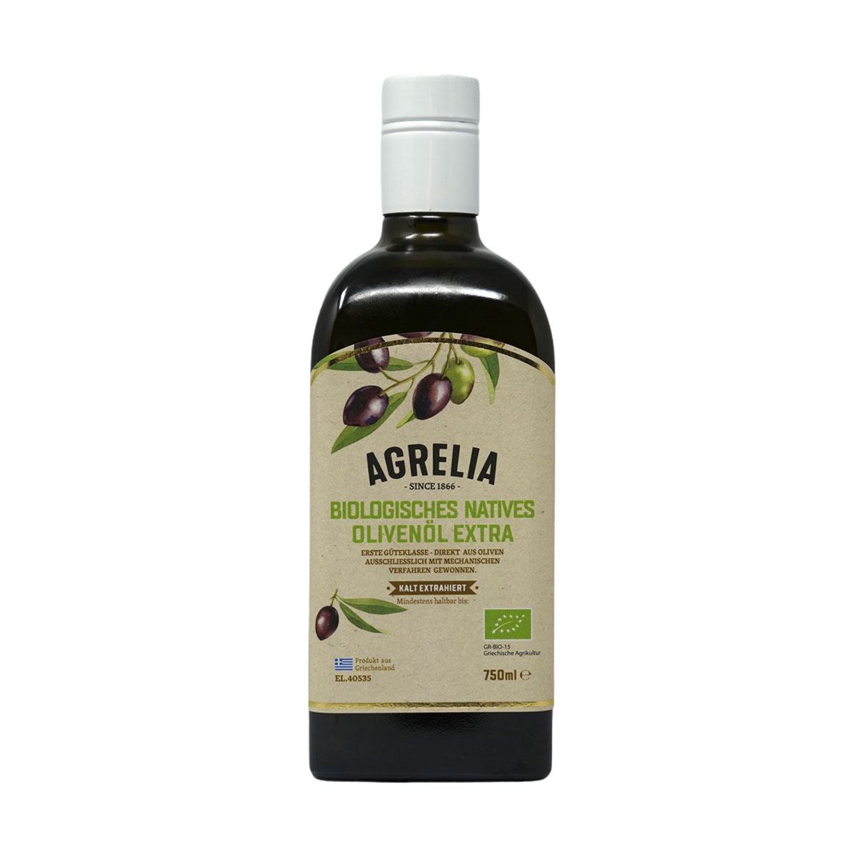 Olivenöl Bio Agrelia Olivenöl Bio Agrelia