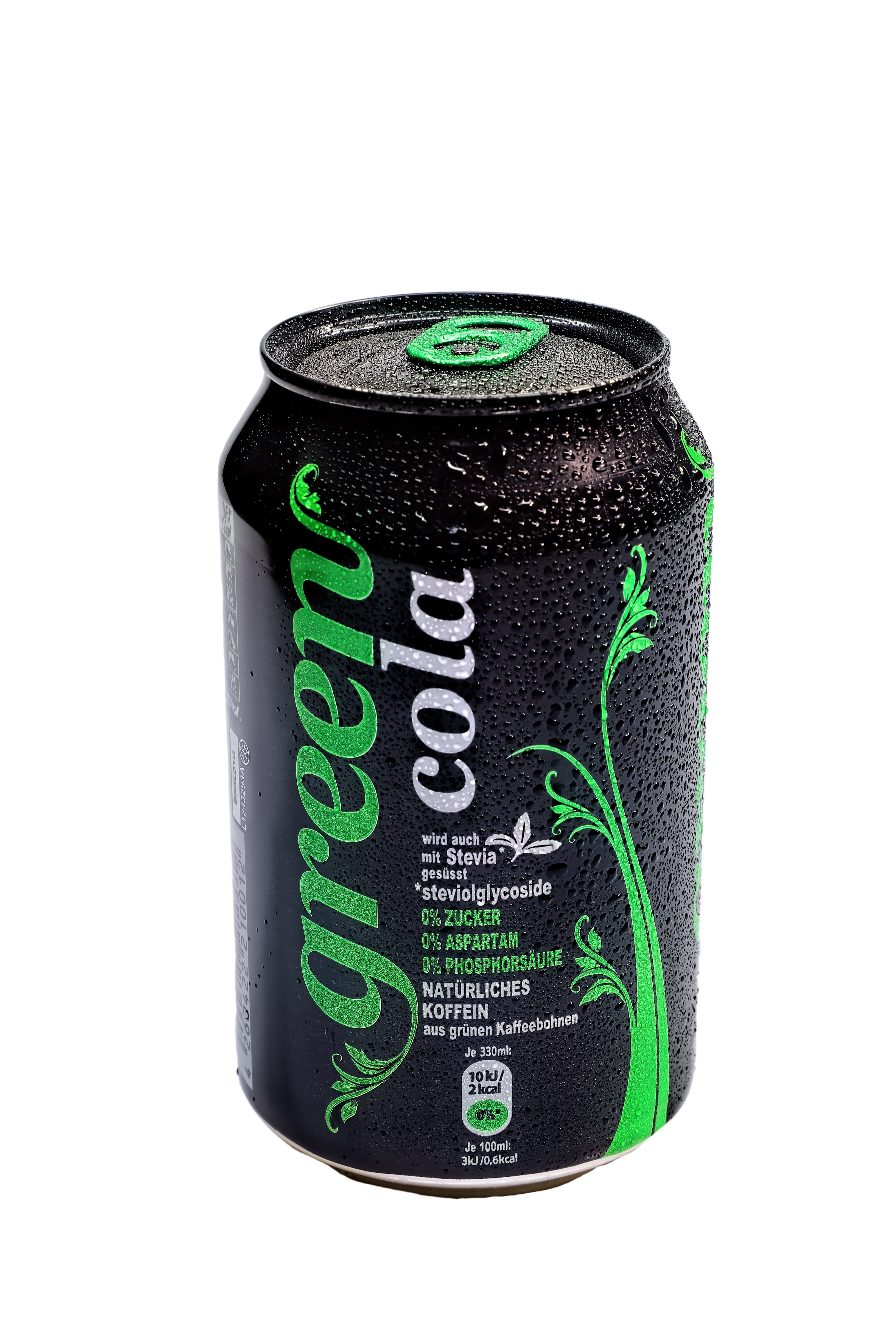 Green Cola Dosen ink. 0,25€ Pfand