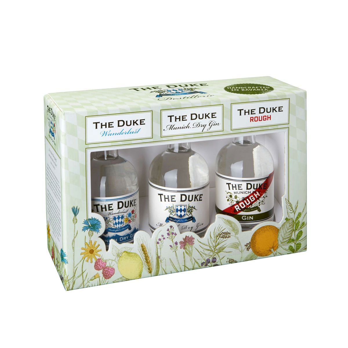 The Duke – Münchener Dry Gin Miniatur Geschenkset 3 x 10cl