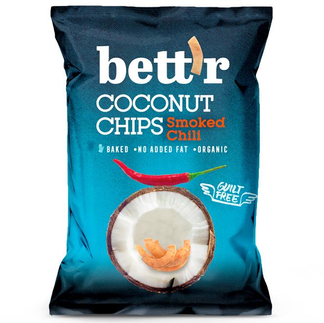 Kokos Chips Chili - Bett’r 40g